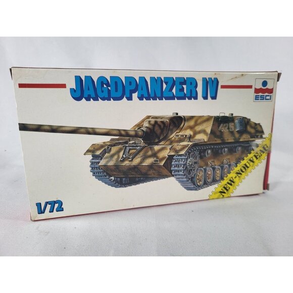 NIB ESCI 8319 Jagdpanzer IV 1:72 Vintage 1983 Model kit - Picture 2 of 7